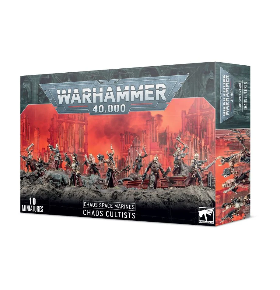 WARHAMMER 40K CHAOS SPACE MARINES: CHAOS CULTISTS