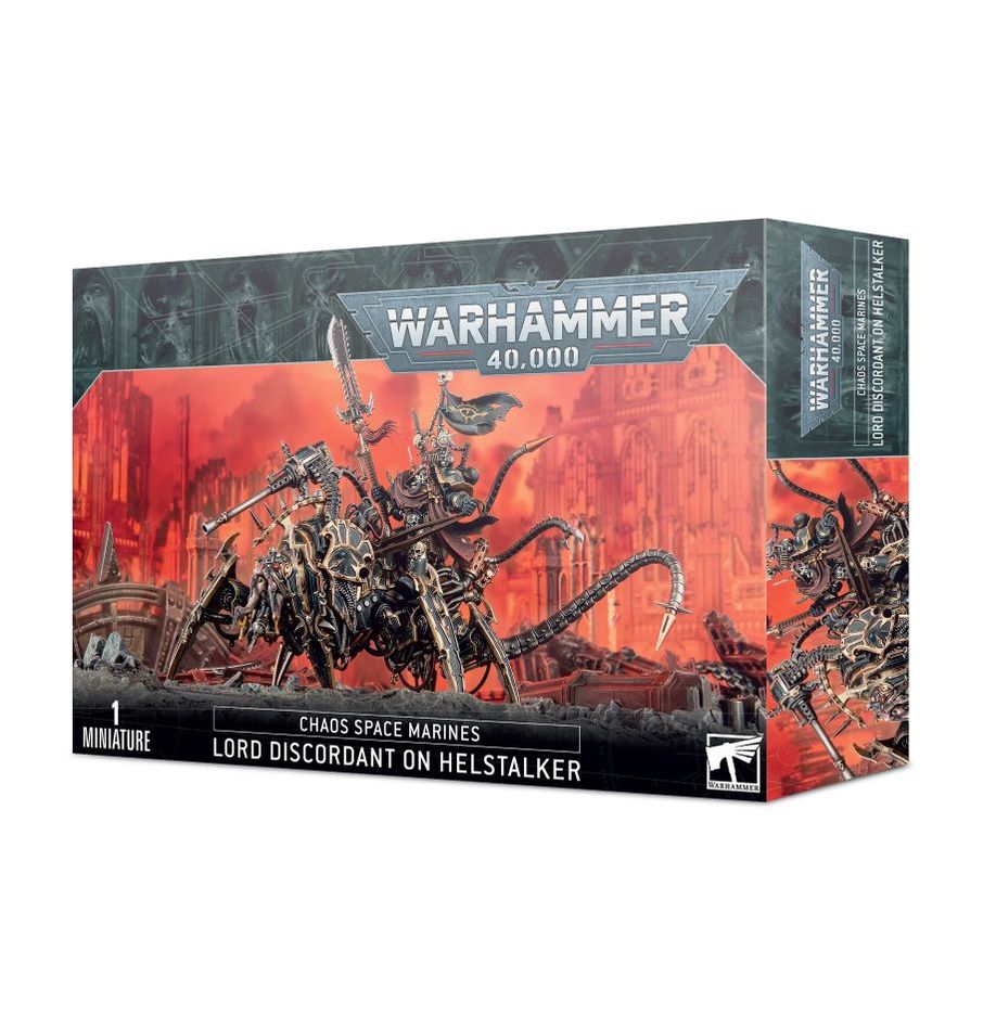 WARHAMMER 40K CHAOS SPACE MARINES: LORD DISCORDANT ON HELSTALKER