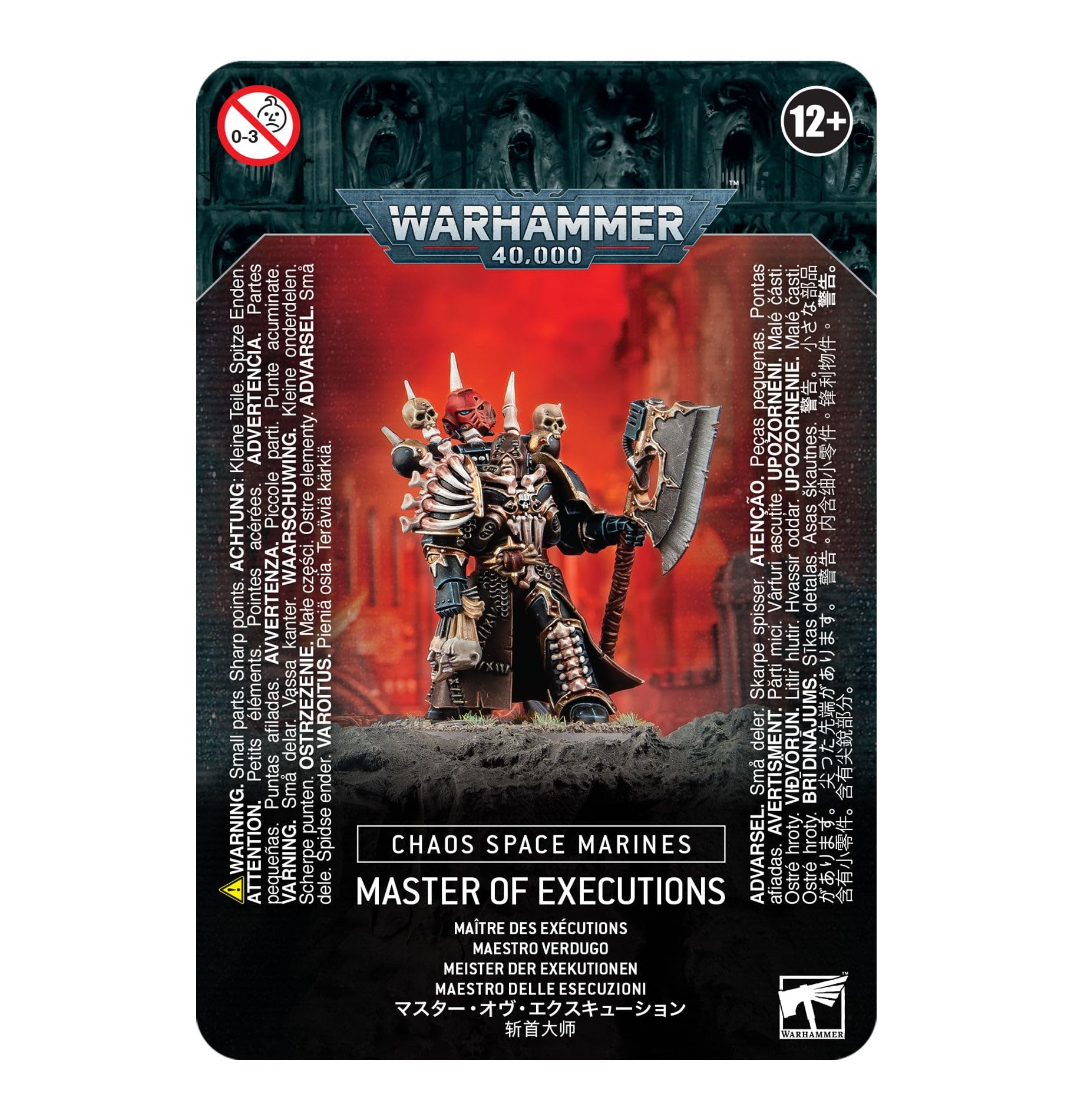 WARHAMMER 40K CHAOS SPACE MARINES: MASTER OF EXECUTIONS