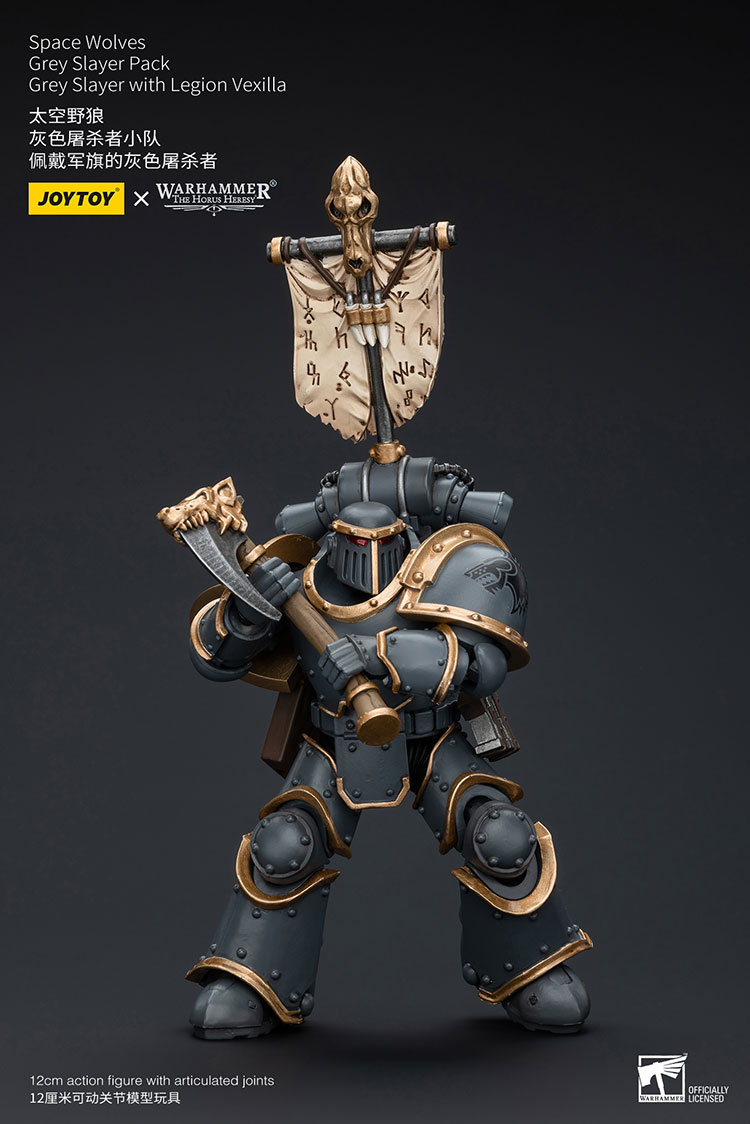 (JOYTOY) Space Wolves Grey Slayer Pack Grey Slayer With Legion Vexilla JT7509-1721903647-MDrPl.jpg