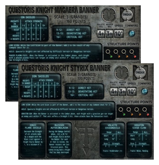 WARHAMMER LEGION IMPERIALIS : MECHANICUM QUESTORIS KNIGHTS MAGAERA AND STYRIX-1746170087-h4yZQ.jpg