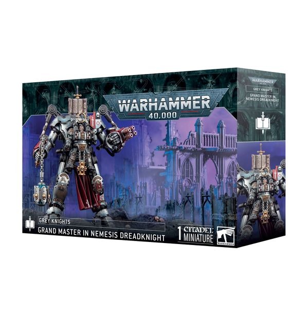 WARHAMMER 40K GREY KNIGHTS: GRAND MASTER IN NEMESIS DREADKNIGHT