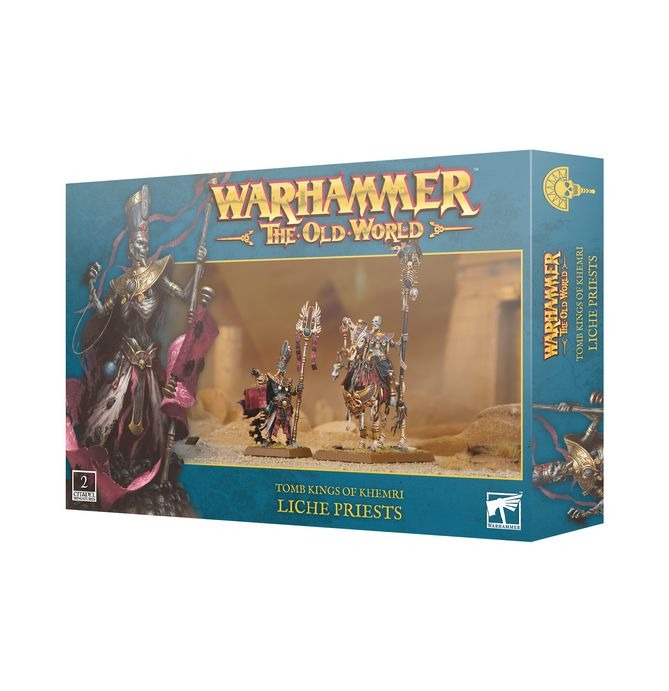 WARHAMMER THE OLD WORLD TOMB KINGS OF KHEMRI: LICHE PRIESTS
