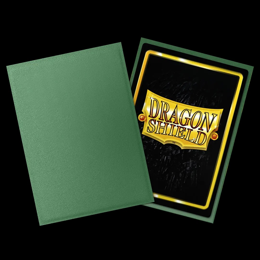 Non-Glare Forest Green - Matte 100 Sleeves - Standard Size-1762434979-koshl.jpeg